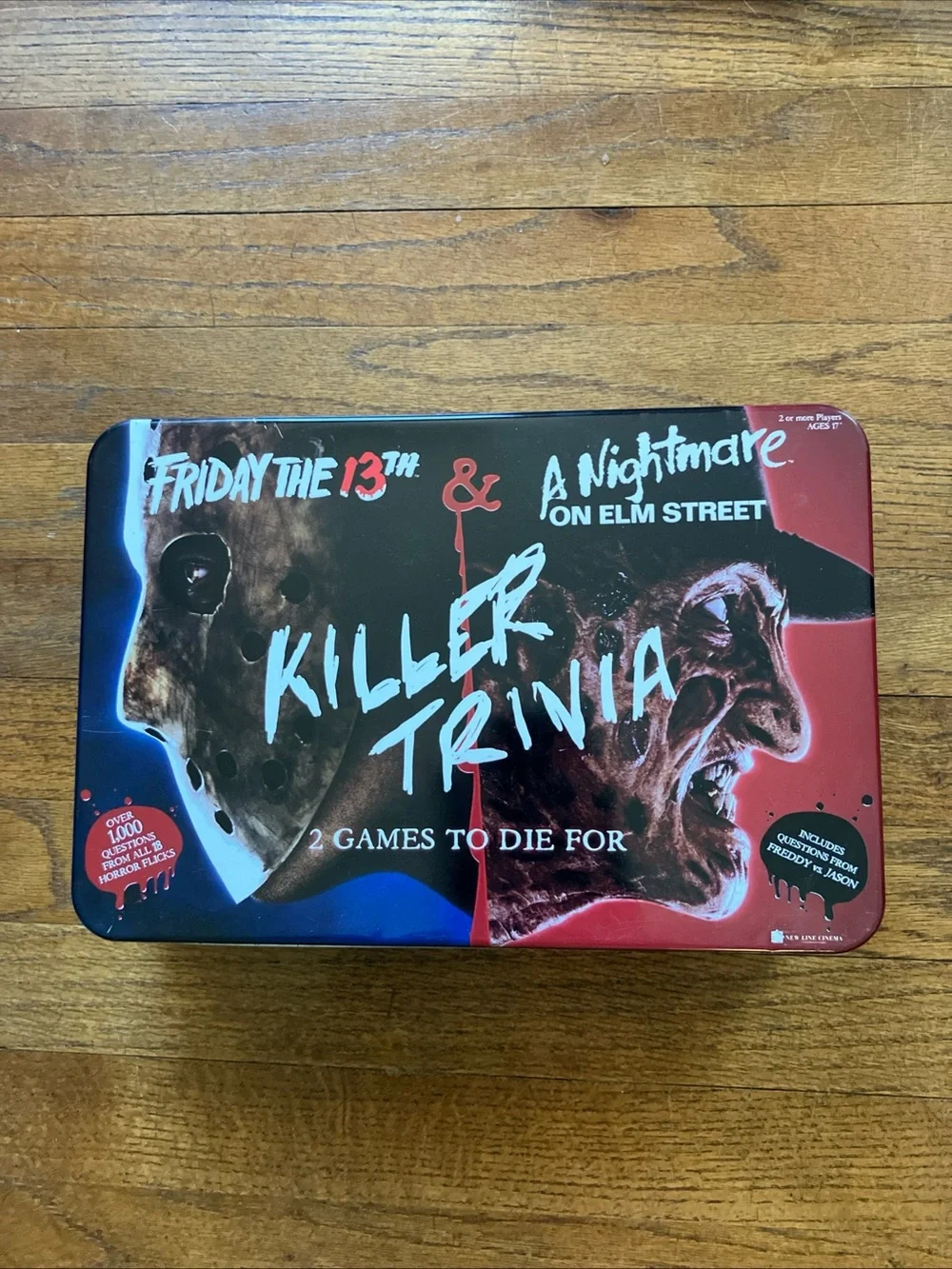 Friday the 13th & A Nightmare On Elm Street Killer Trivia Game NEW
